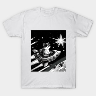 Galaxy cat T-Shirt